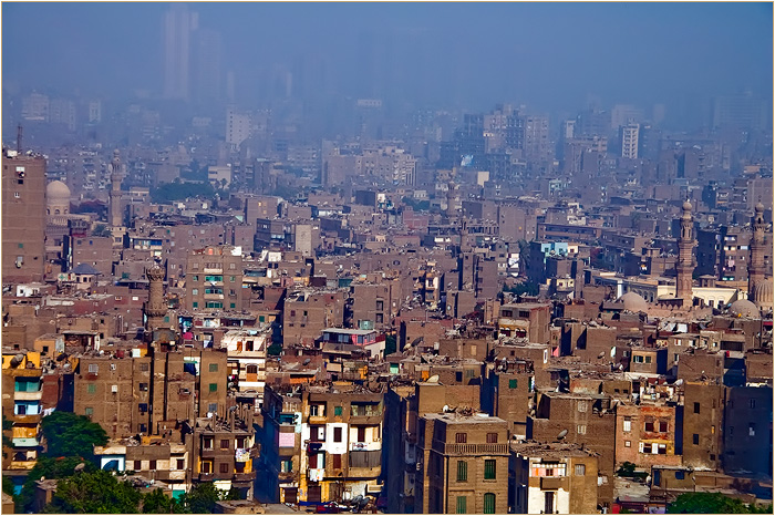 Египет. Каирская цитадель. Вид на Каир.