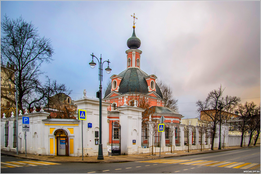 Церковь Екатерины на Всполье. Москва. Фото.