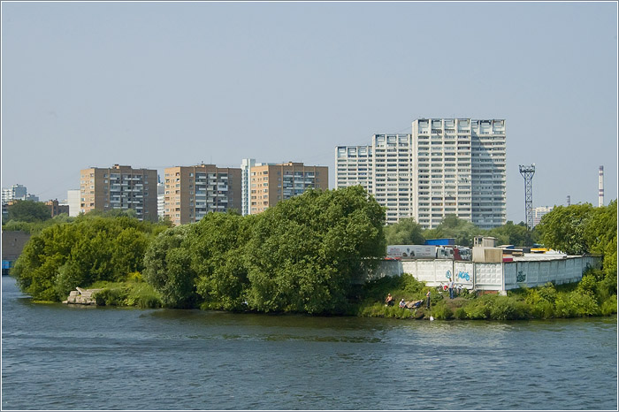 Москва-река. Нагатинский Затон