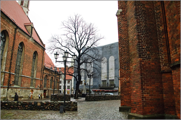 Латвия. Рига.   Фото города. Церковь Святого Иоанна