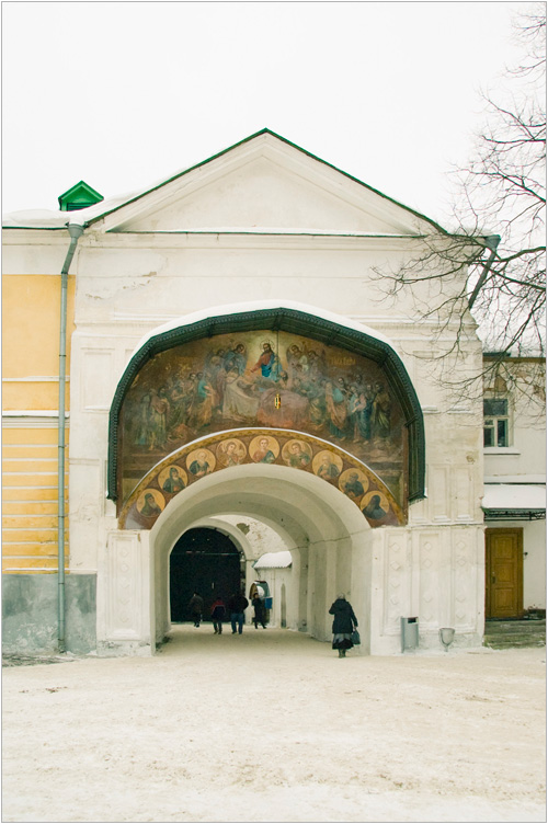 Успенские врата. Свято - Троице Сергиева Лавра. Сергиев посад.