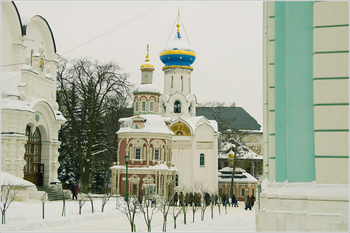 Надкладезная часовня. Свято - Троице Сергиева Лавра. Сергиев посад.