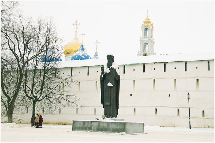 Преподобный Сергий. Свято - Троице Сергиева Лавра. Сергиев посад.