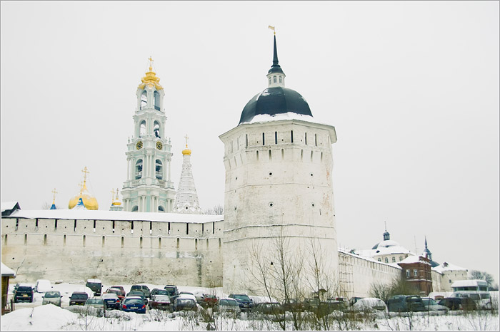 Плотничья башня. Свято - Троице Сергиева Лавра. Сергиев посад.