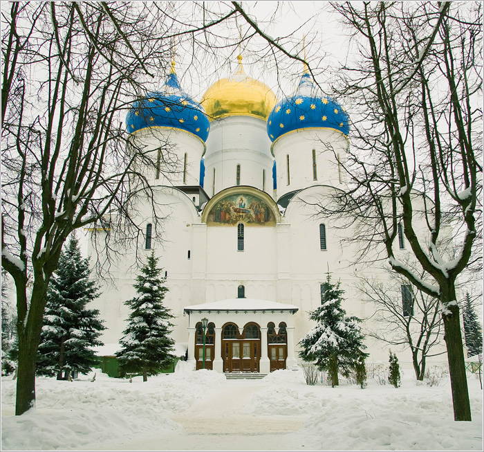 Успенский собор. Свято - Троице Сергиева Лавра. Сергиев посад.