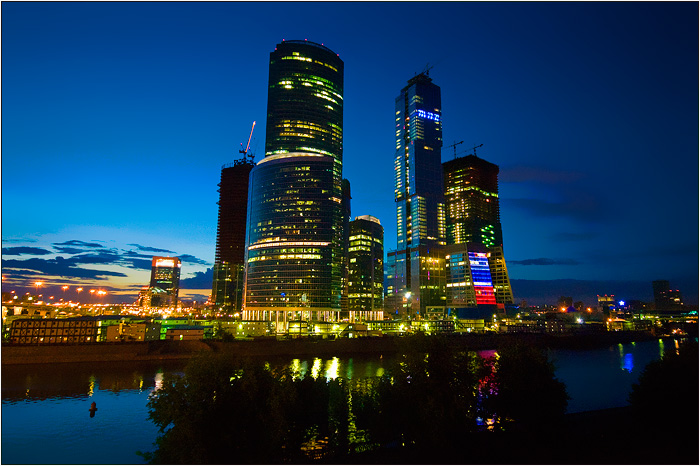 Деловой центр. Москва Сити. Башня на набережной