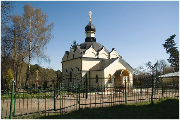 Звенигород. Церковь Богоявления Господня на Городке